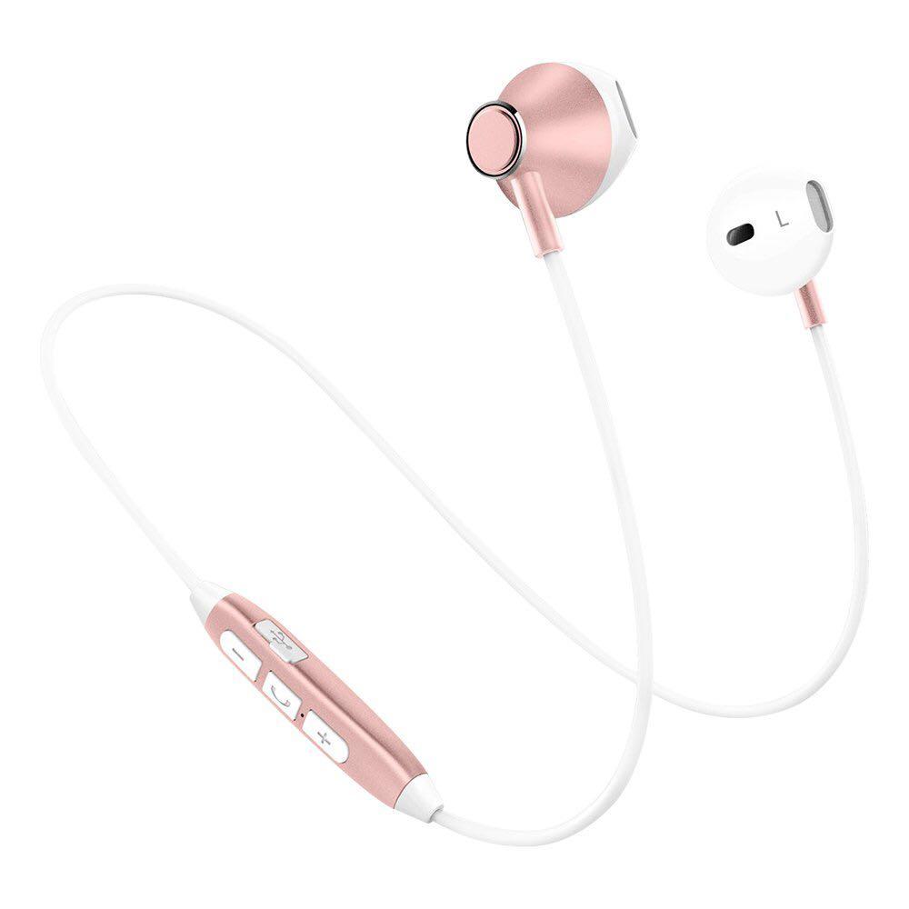 Picun H2 Bluetooth Headphones Wireless Running Earphones with Mic Lightweight HiFi Stereo Sports Gym Headphones Wireless Sweatproof Tangle Free