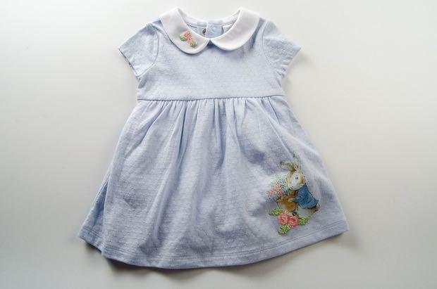 peter rabbit baby dress