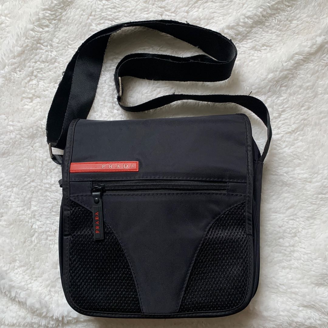 Prada sling clearance bag mens price