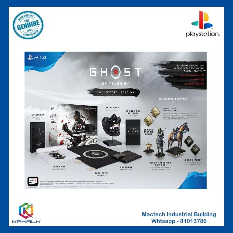 ghost of tsushima collector's edition