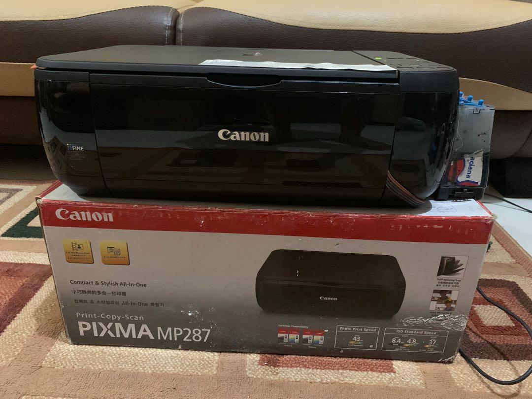 printer canon pixma mp 287