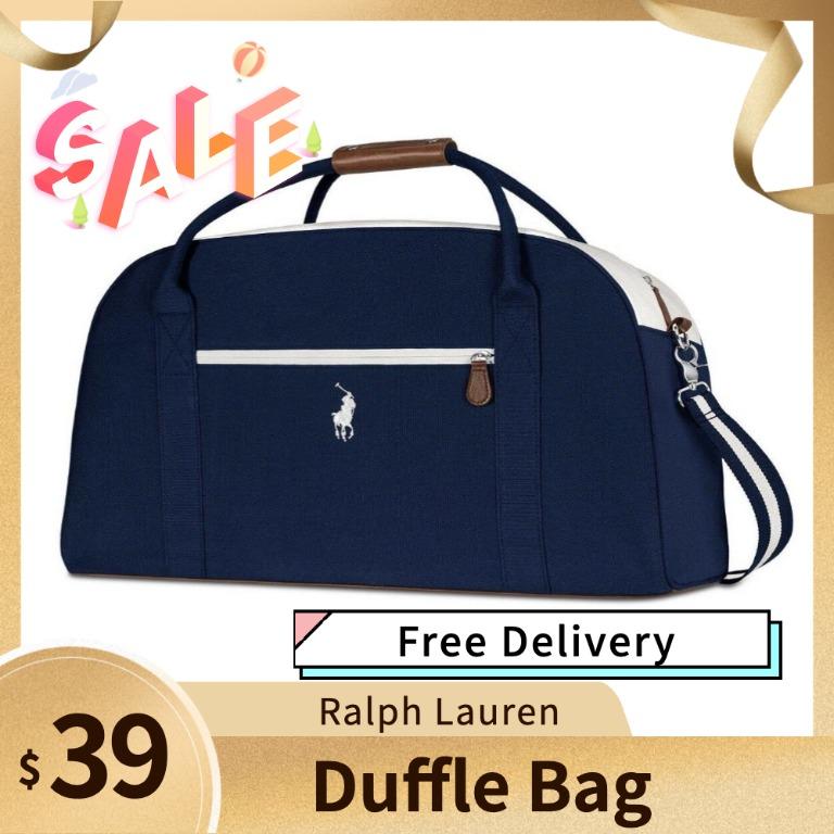 RALPH LAUREN polo fragrances duffle bag weekender carry on travel gym