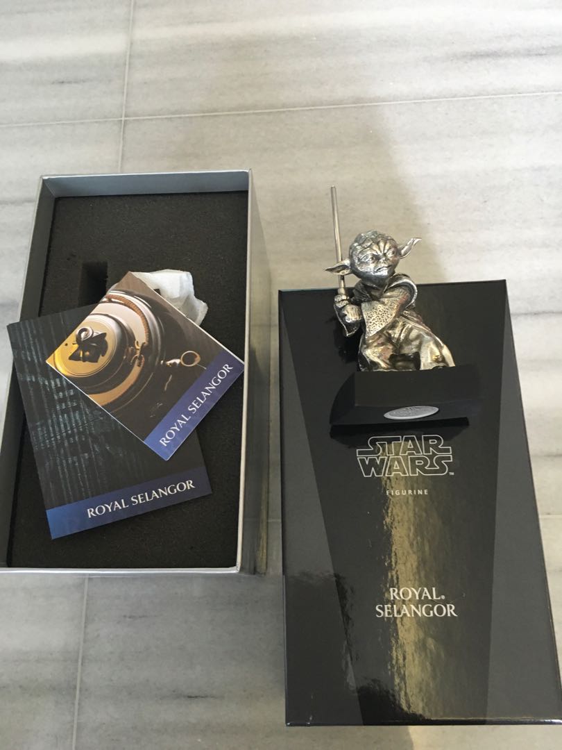 Figurine buste en étain sous licence officielle Royal Selangor Star