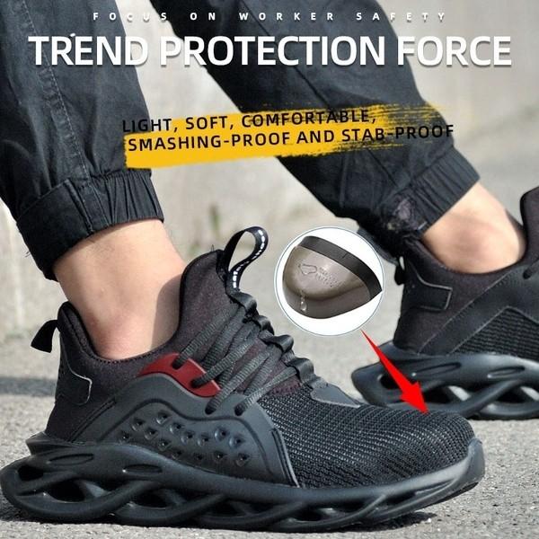 Safety boots work, Men's Fashion 