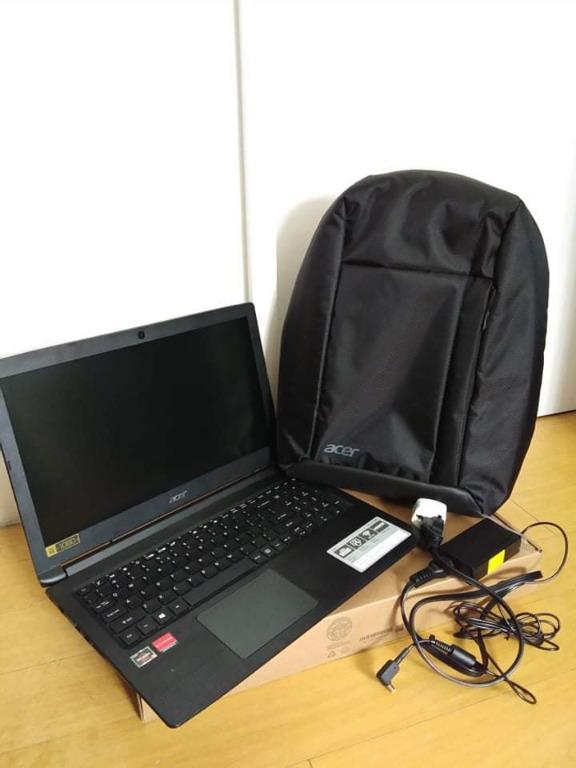 Sale Black Acer Laptop Aspire 3 Amd Ryzen 5 2500u Electronics Computers Laptops On Carousell