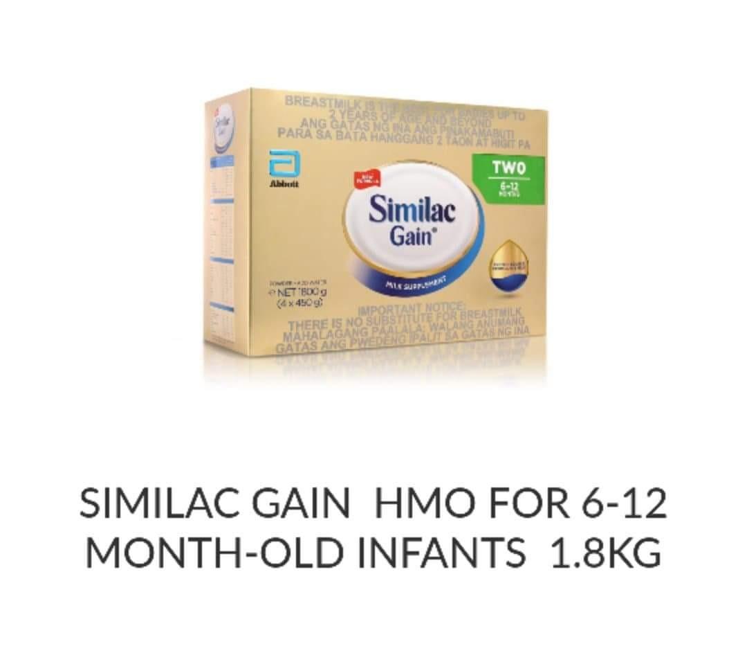 similac gain two