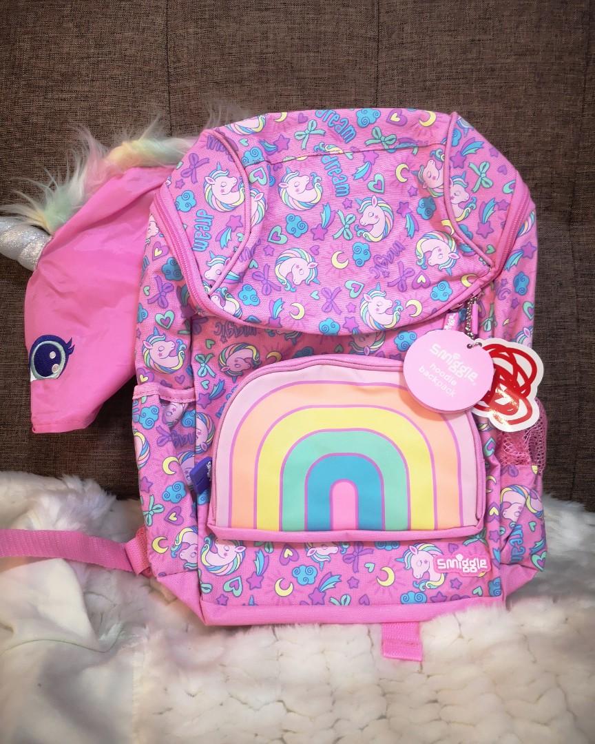 Smiggle Hoodie Unicorn Bag Pack