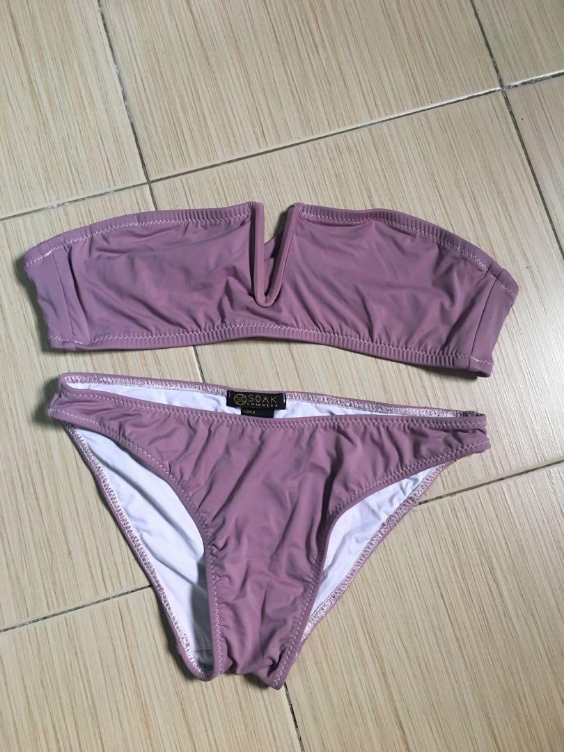 lilac swimsuit