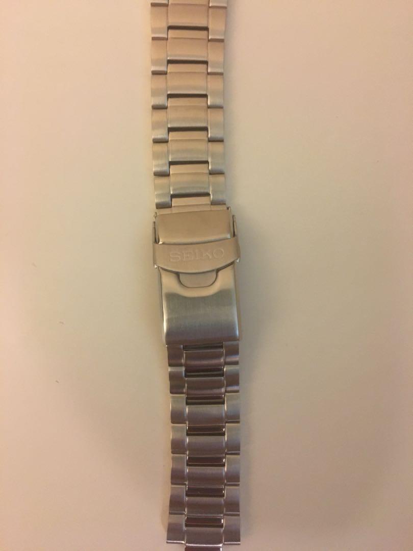 Cheap Elegance Rubber 22 mm Watch Strap Replacement SNZH69J1_K0006457