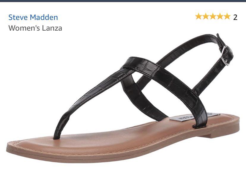 steve madden 2 strap sandals