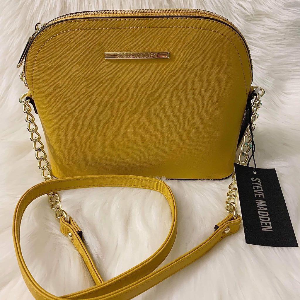 Steve Madden Yellow Satchels