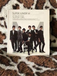 Super Junior M The First Mini Album Super Girl