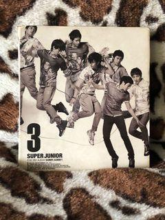 Super Junior The 3rd Album Sorry, Sorry Album