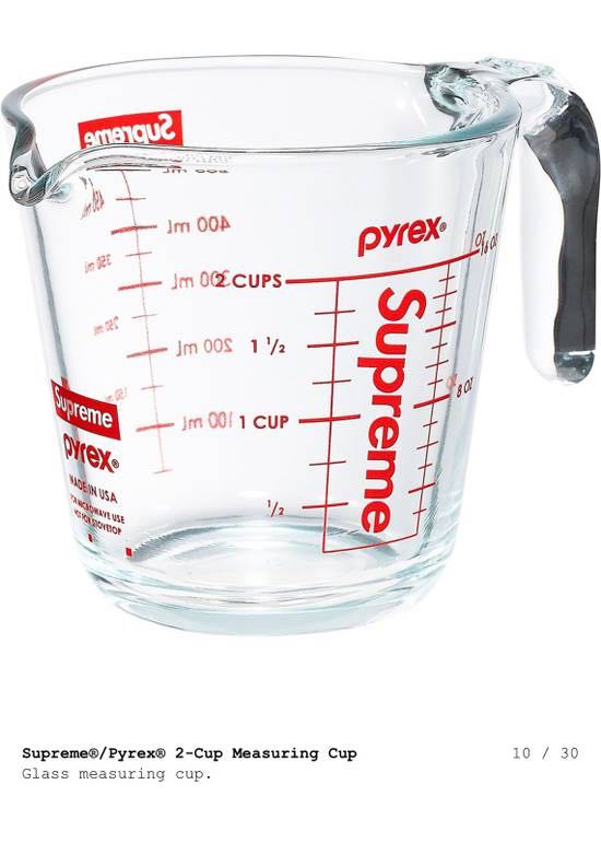 Supreme Pyrex 2-Cup Measuring Cup Clear - FW19 - US