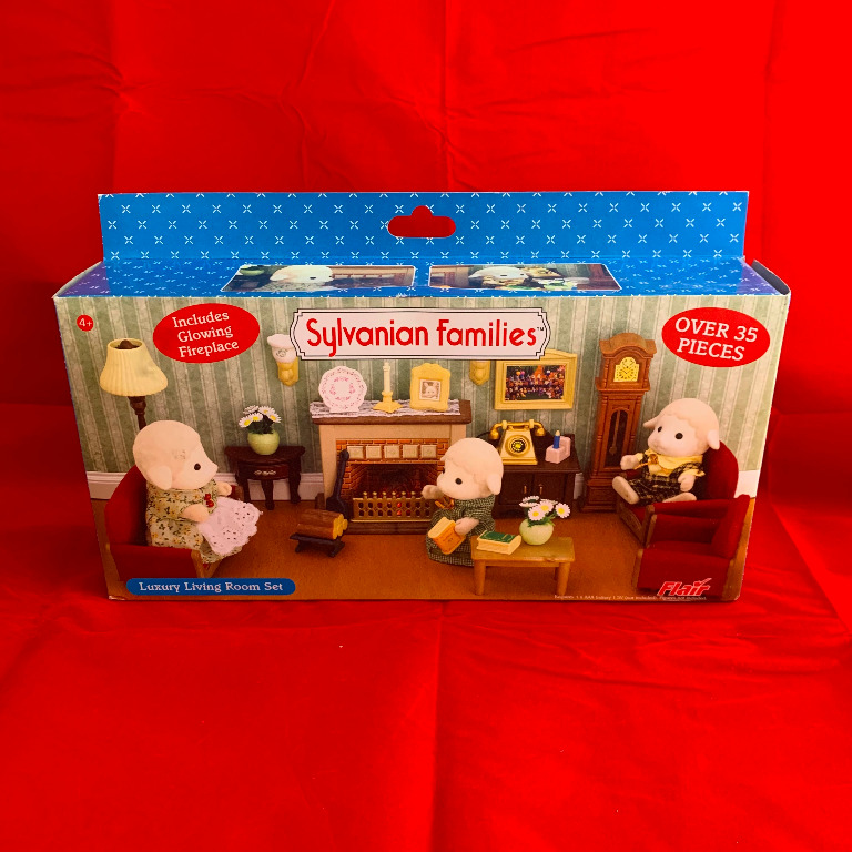 Sylvanian Families Luxury Living Room Set Misb Toys Games Bricks Figurines On Carousell
