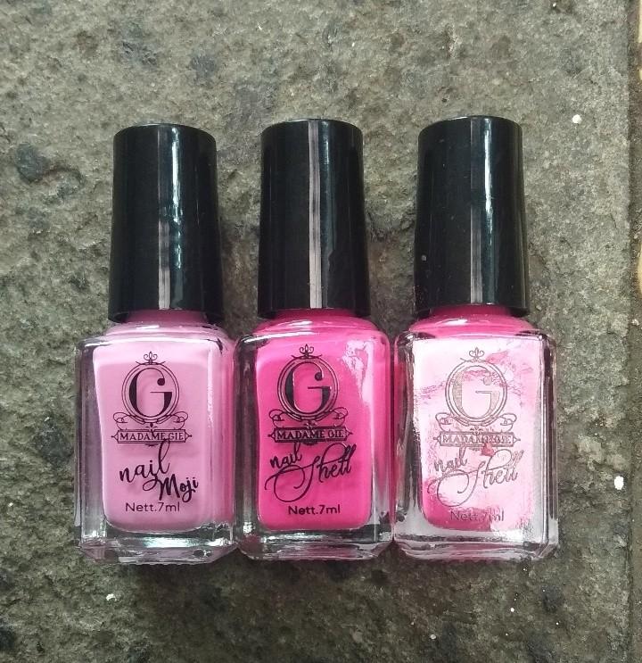 Take It All 3 Kutek Madame Gie Nail Polish Kesehatan Kecantikan Parfum Kuku Lainnya Di Carousell