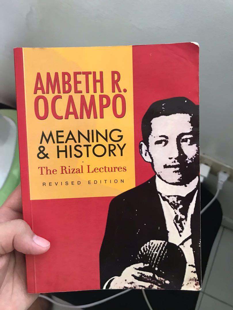 The Rizal Lectures By Ambeth Ocampo Hobbies Toys Books Magazines Religion Books On Carousell