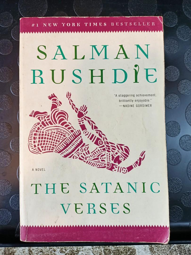 The Satanic Verses Salman Rushdie Books Stationery Fiction On Carousell