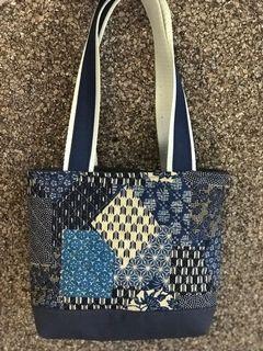 Quilted Tote Bag   Handmade