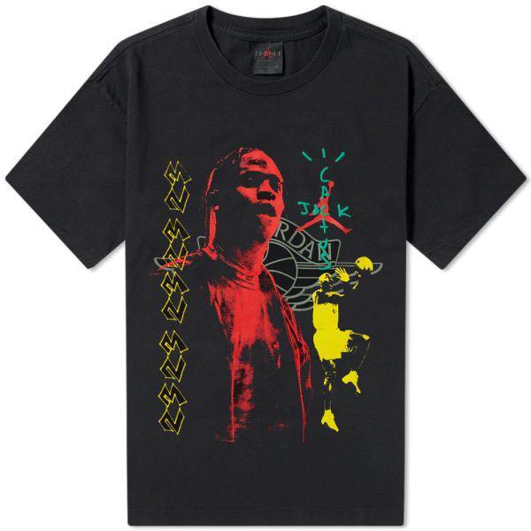 travis scott mj 1 tee