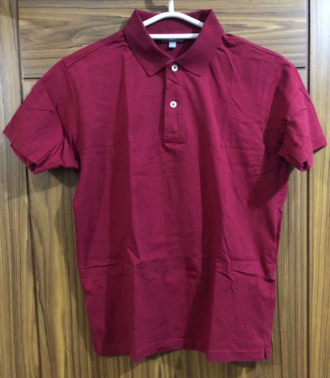 Uniqlo Polo Shirt (Red), Men's Fashion, Tops & Sets, Tshirts & Polo ...