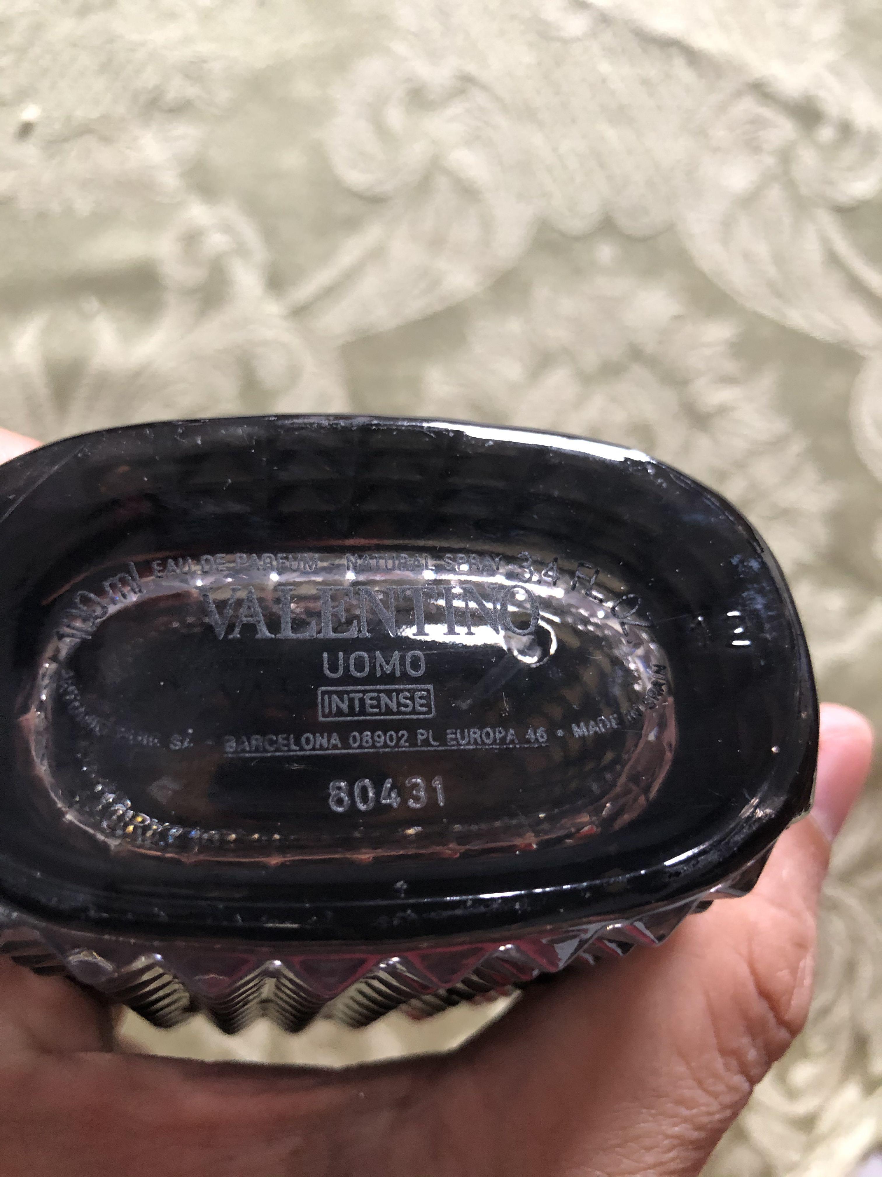 Valentino uomo intense batch code sales