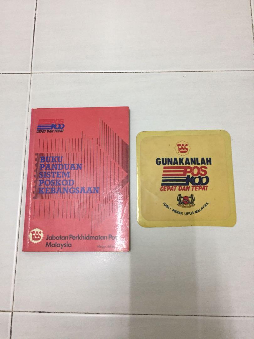 Vintage Malaysia Poskod Book Books Stationery Books On Carousell