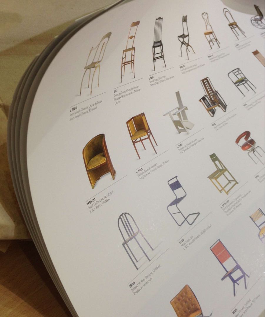 Vitra Design Museum The Chair Collection Poster 2018 version, 傢俬＆家居, 家居