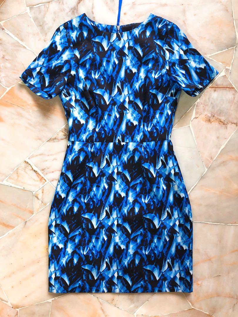 warehouse bodycon dress