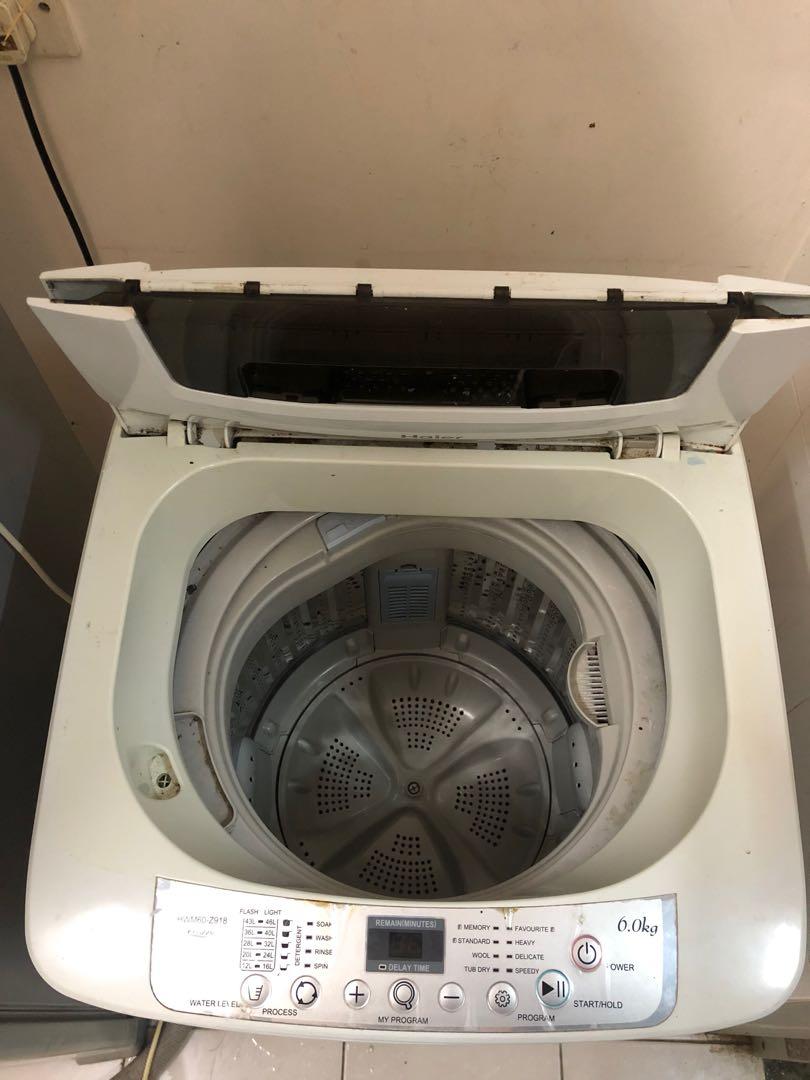 Washing Machine Haier 6kg Mesin Basuh Kitchen Appliances On Carousell