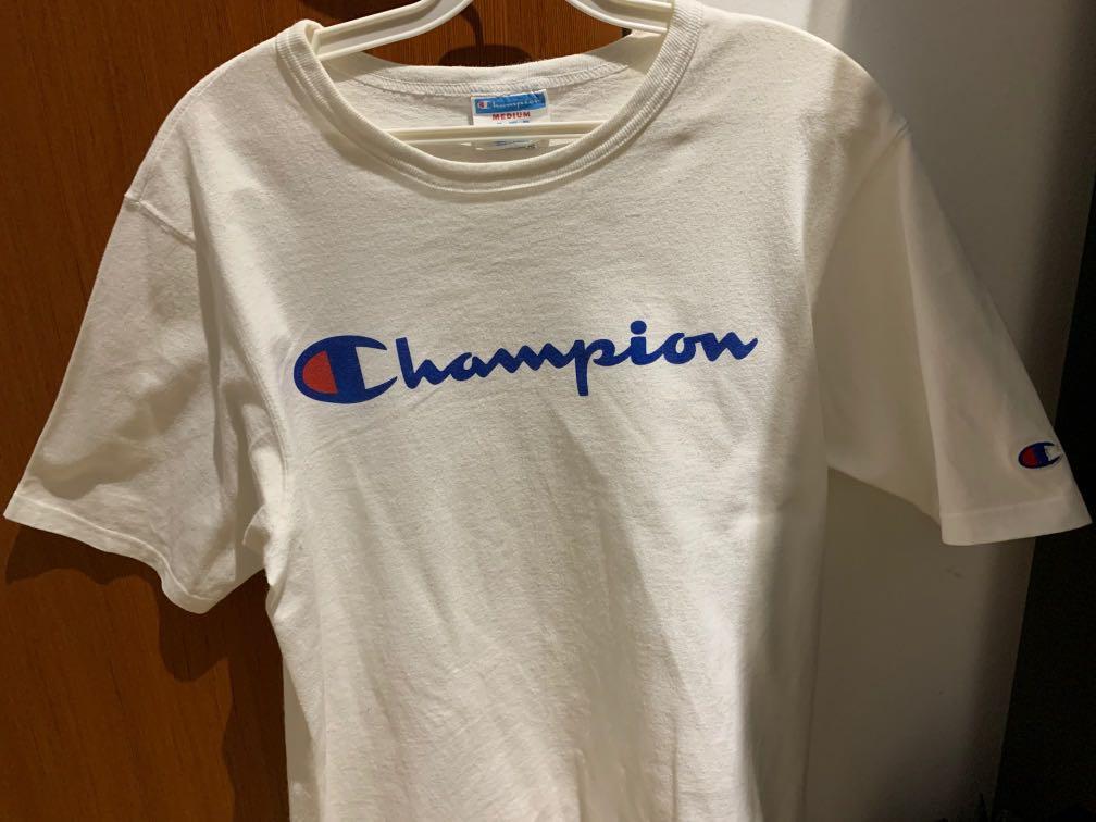 champion t shirt original vs fake