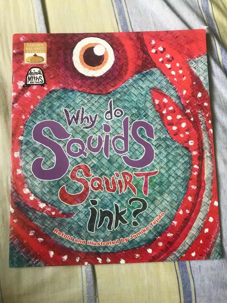 Why do Squids Squirt Ink? By Jomike Tejido, Hobbies & Toys, Books