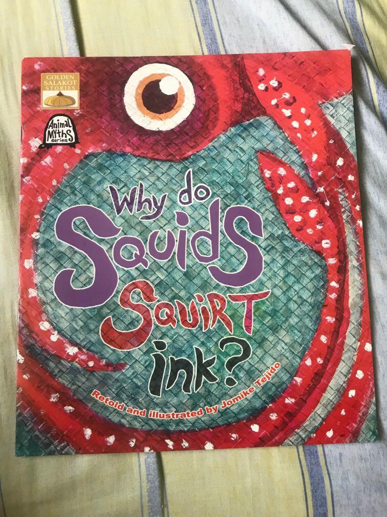 Why do Squids Squirt Ink? By Jomike Tejido, Hobbies & Toys, Books