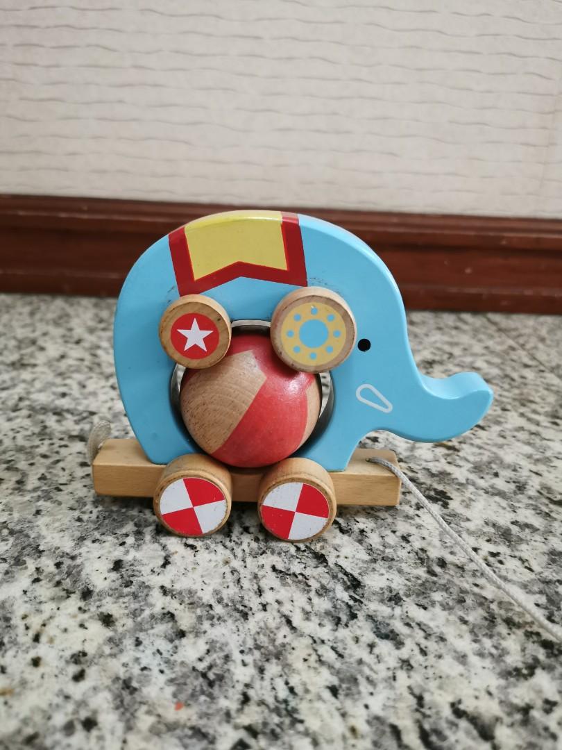 wooden baby toy set