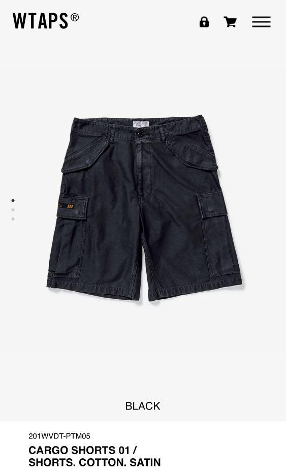 WTAPS 20ss CARGO SHORTS 01 / TROUSERS-