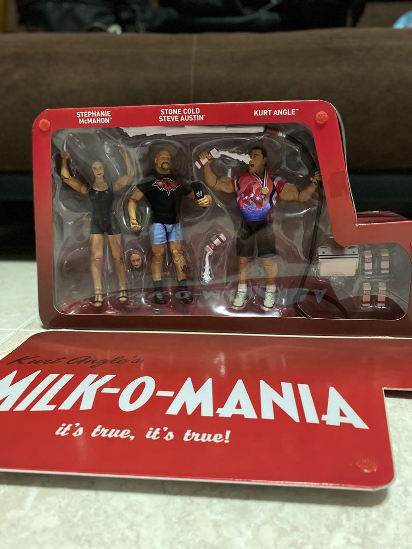 Kurt angle milk action figure top