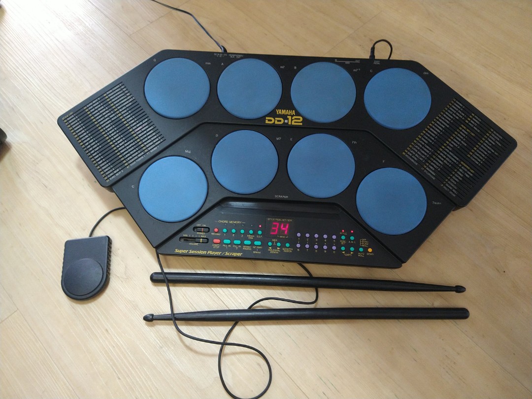 Yamaha dd 12 drum machine deals