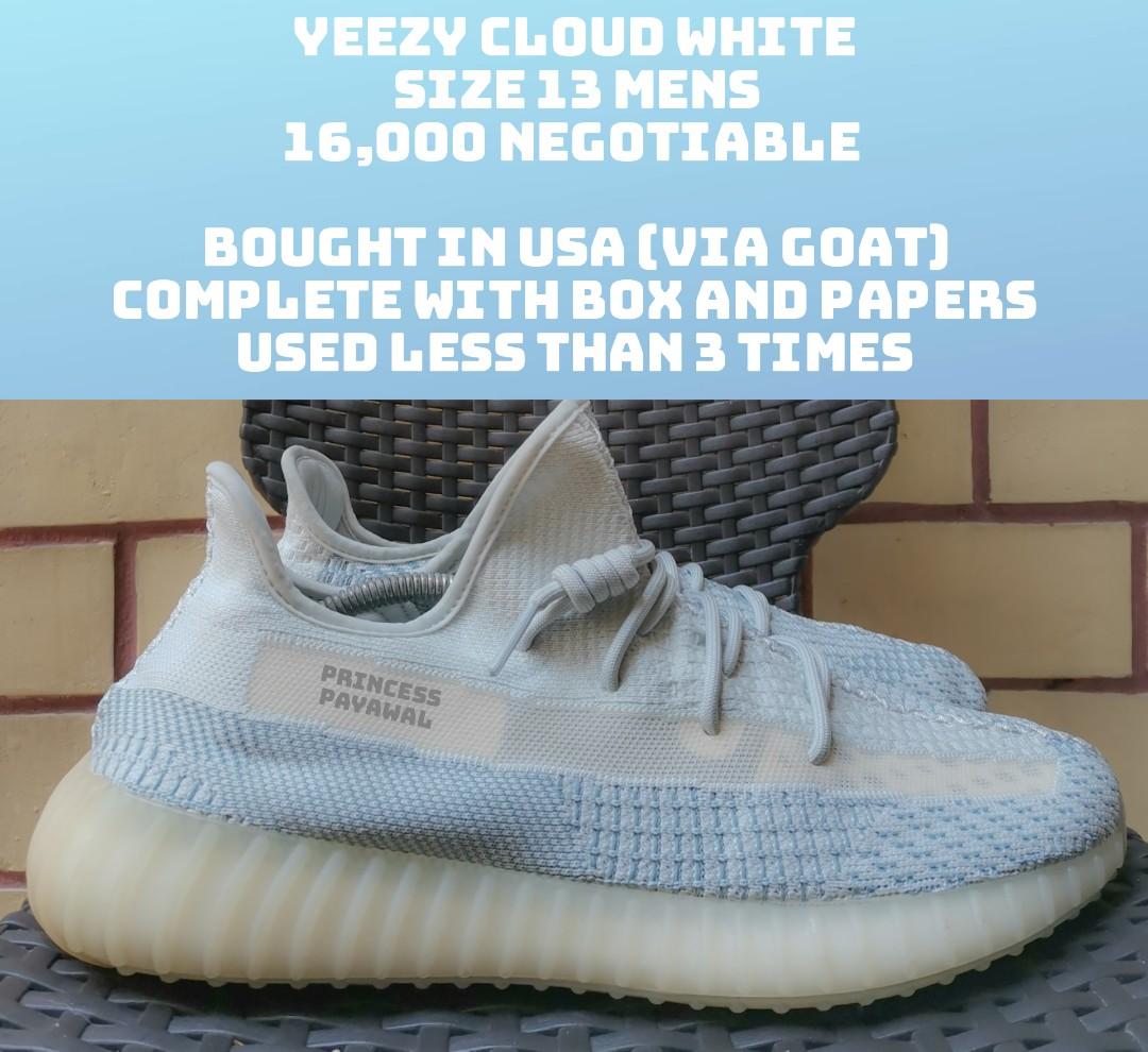 Yeezy 350 V2 Cloud White Non-Reflective 