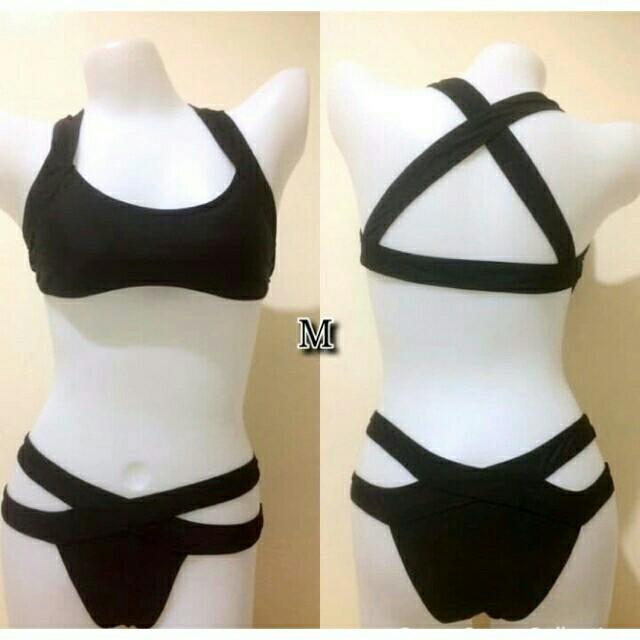 zaful black swimsuit