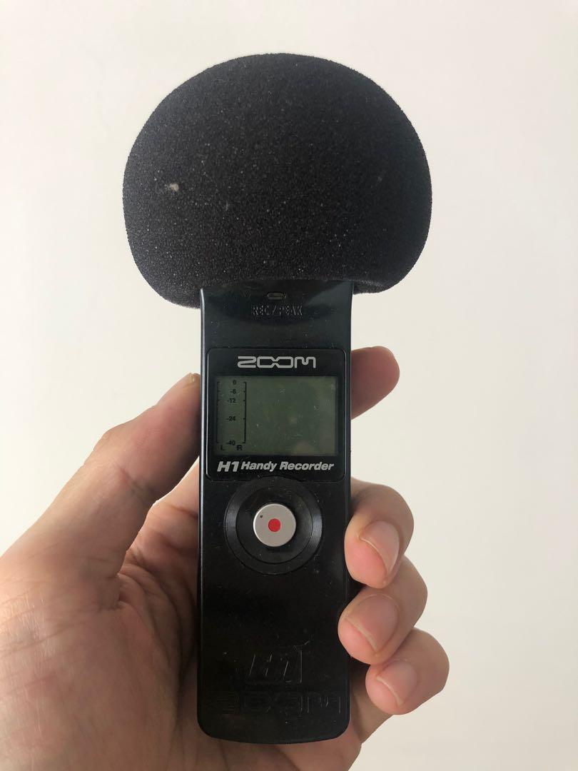 Zoom H1 Handy Recorder Photography Video Equipment On Carousell