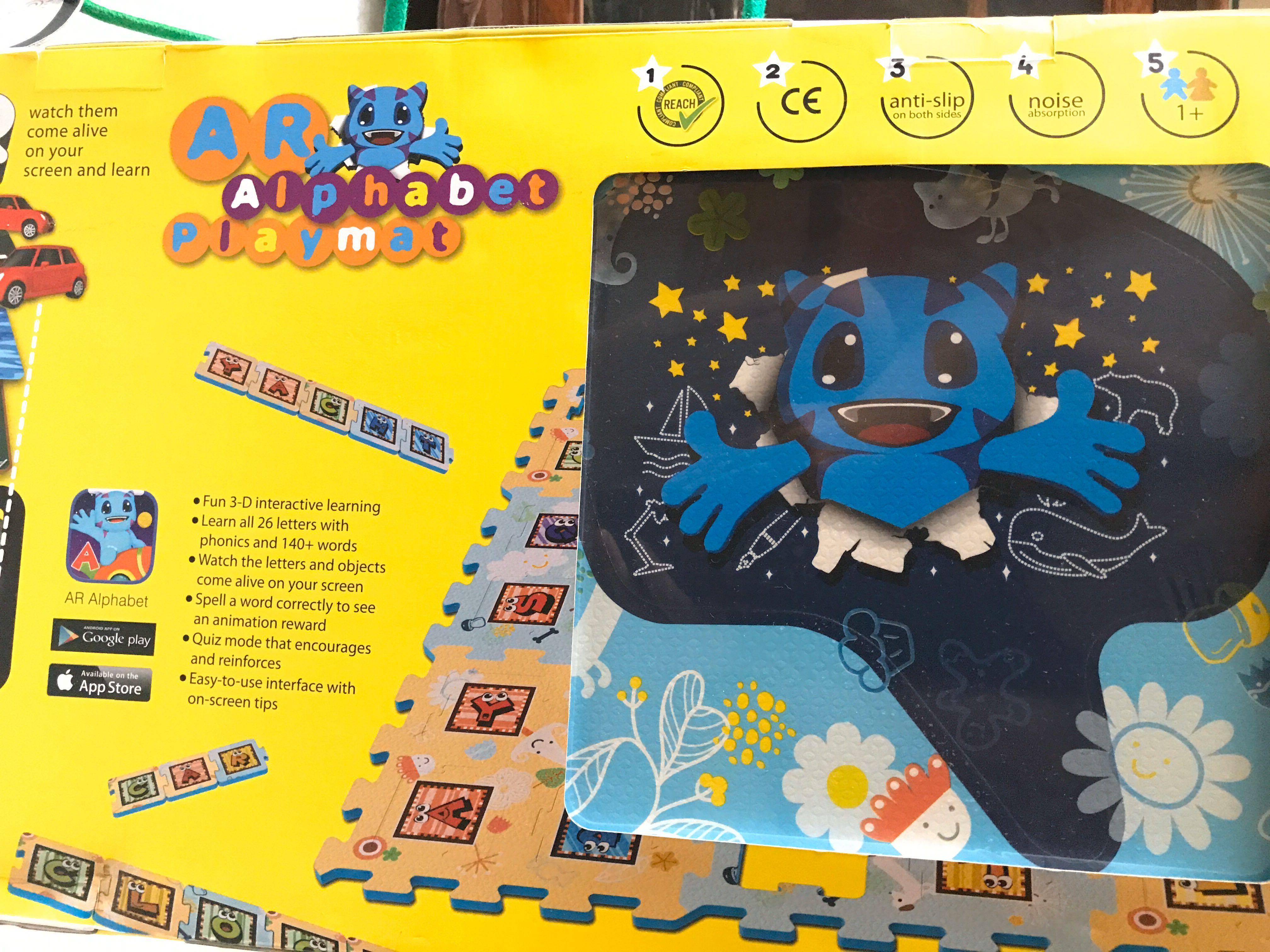 現貨 全新 未開封 實惠cordex Ar 技術幼兒英語學習保護地墊 3 X 3 X 14 Mm Makingthebest 兒童 孕婦用品 其他 Carousell