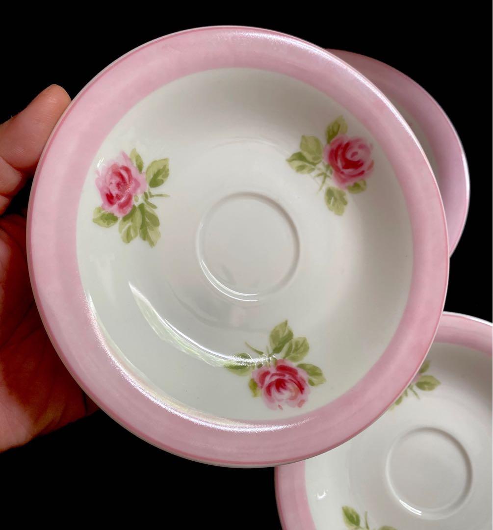 ♥️3pc YSL Pink Floral Small Plates (Category: Home Improvement Tools & Accessories) located in Paranaque City. Submitted by sfairyboutique (Listing ID 1018455715, Image 2). Description: 3pc YSL Pink Floral Small Plates -New, no original box -D6 x H0.8inches 🧚‍♀️P980.