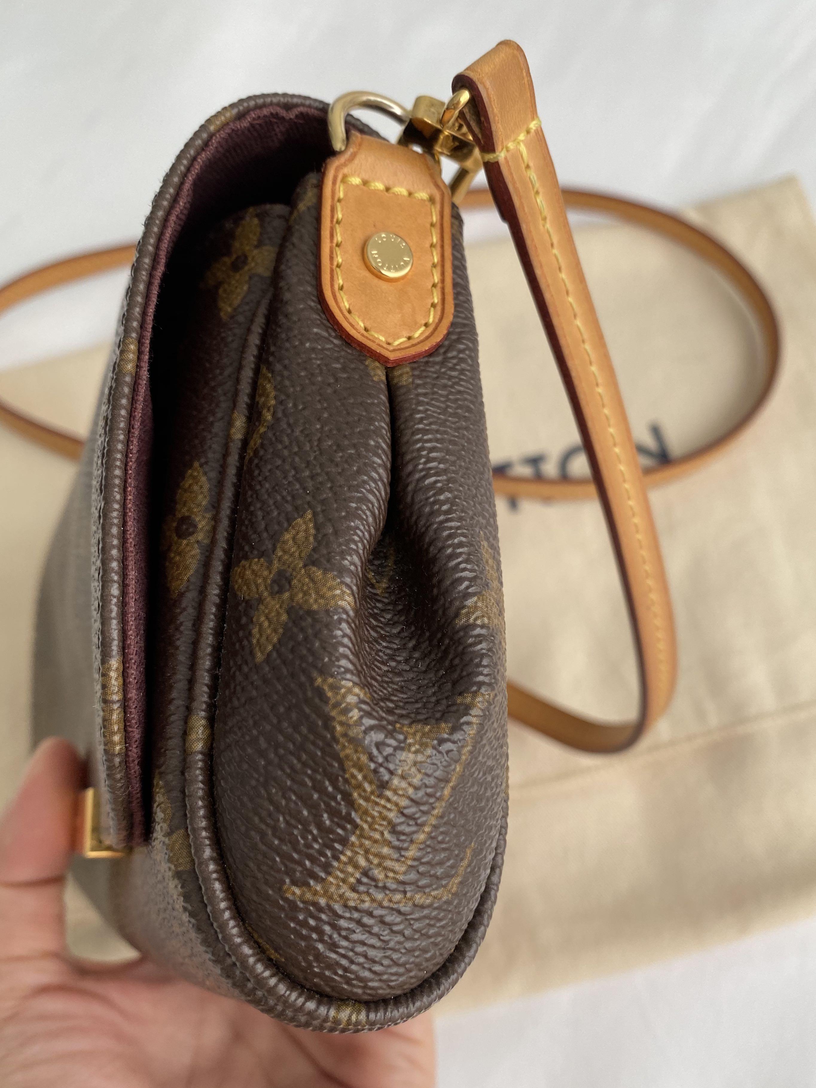 Preloved authentic Louis Vuitton LV monogram Favorite pm, Luxury, Bags &  Wallets on Carousell