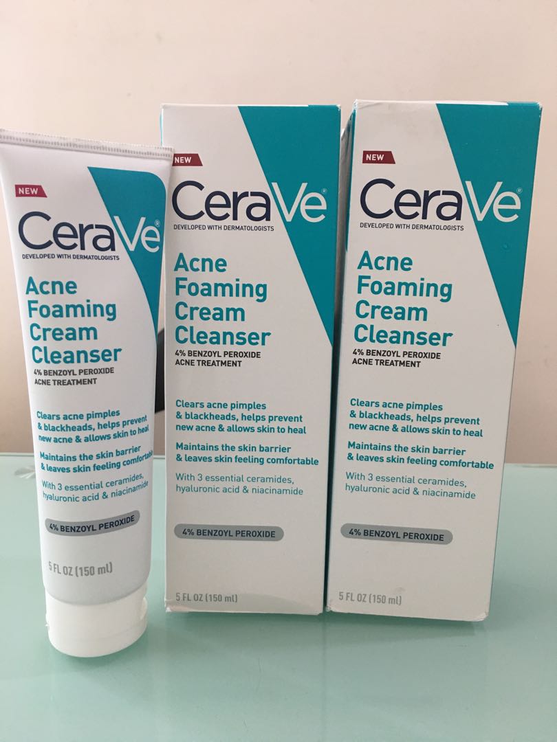 cerave 4 benzoyl peroxide