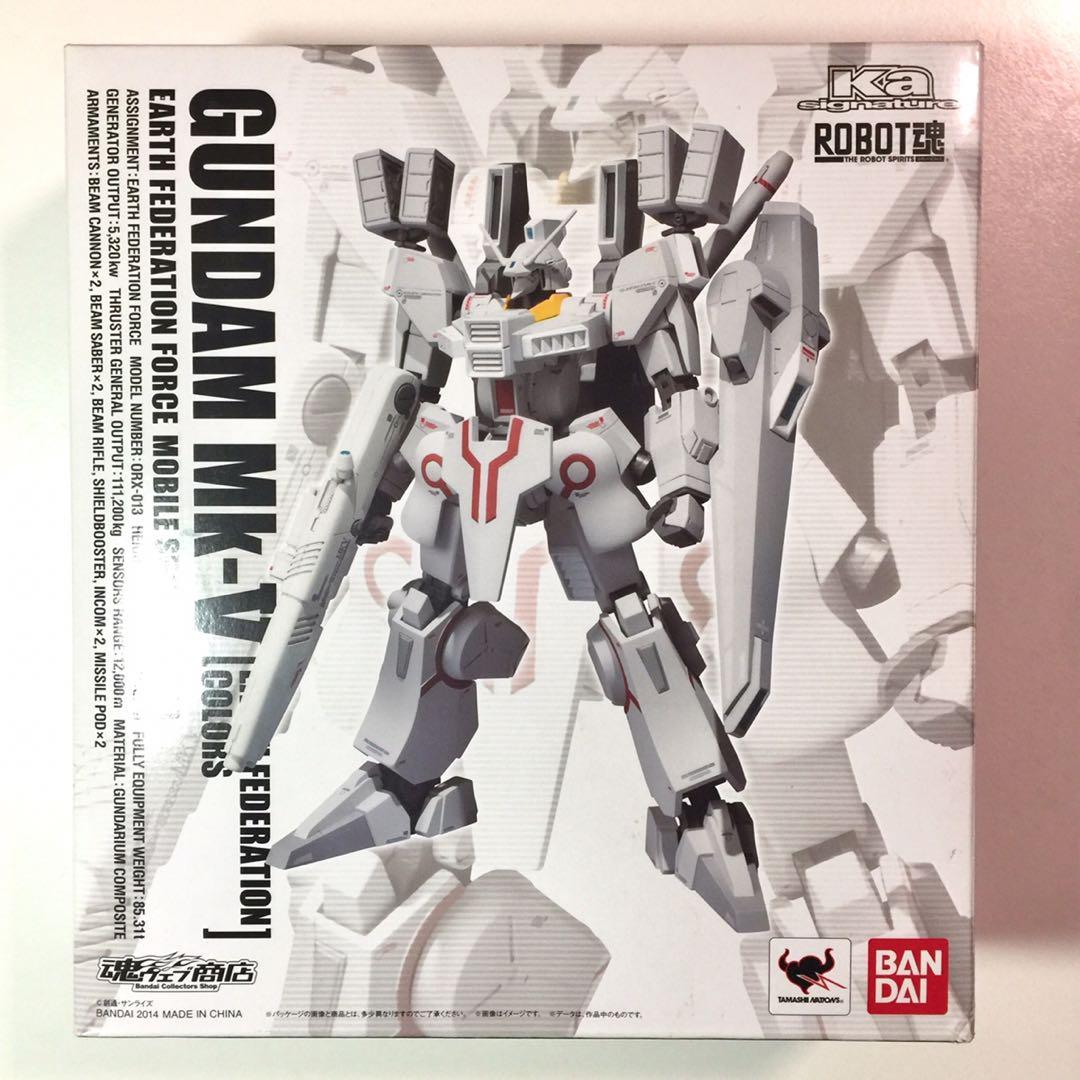 已開限定robot魂gundam Mk V Mark V Earth Federation Colors Orx 013 高達mk5 五號機地球連邦軍用白色版bandai Pb 魂shop限定 議價不覆即封黑名單