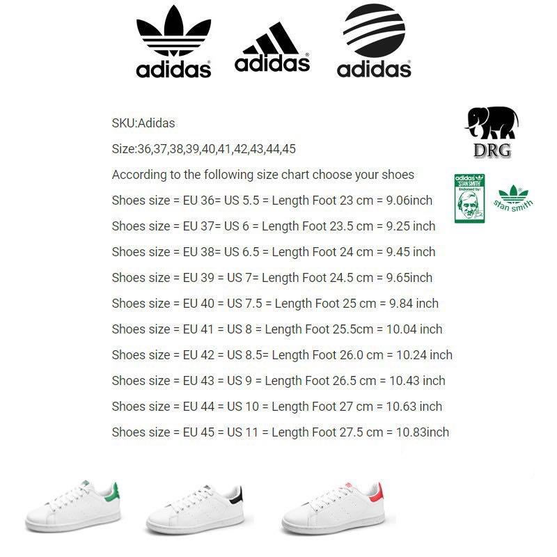 💯 Size 36-45 Adidas Stan Smith Sport 