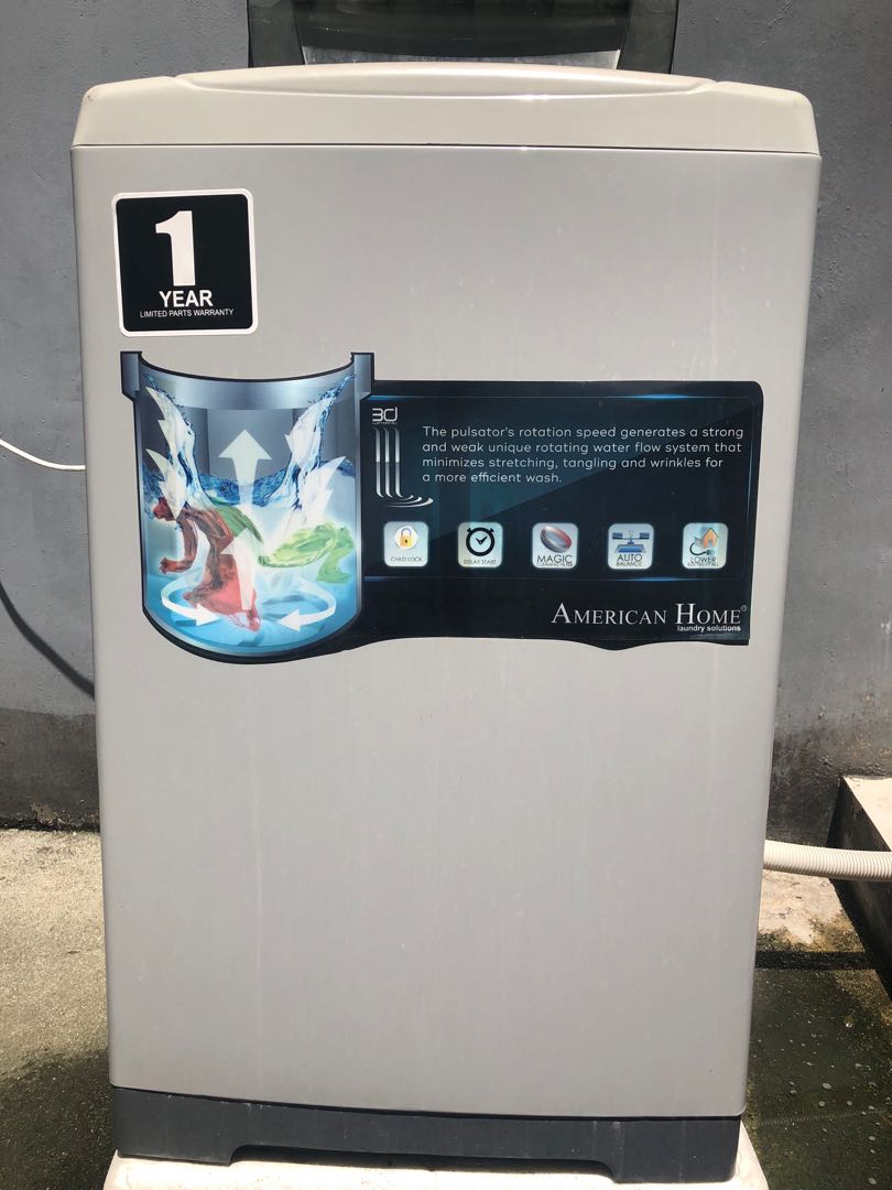 American Home Washer Tv Home Appliances Washing Machines And Dryers On Carousell