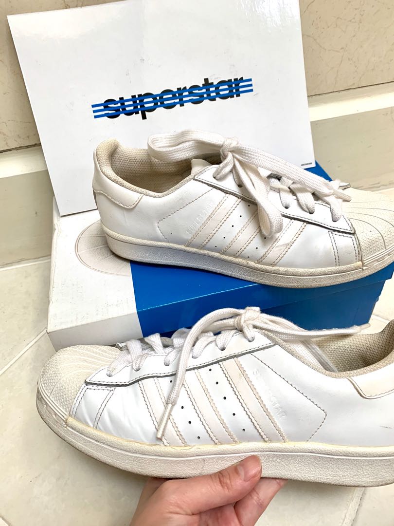 Authentic Adidas Superstar, Women's Fashion, Shoes, Sneakers on Carousell