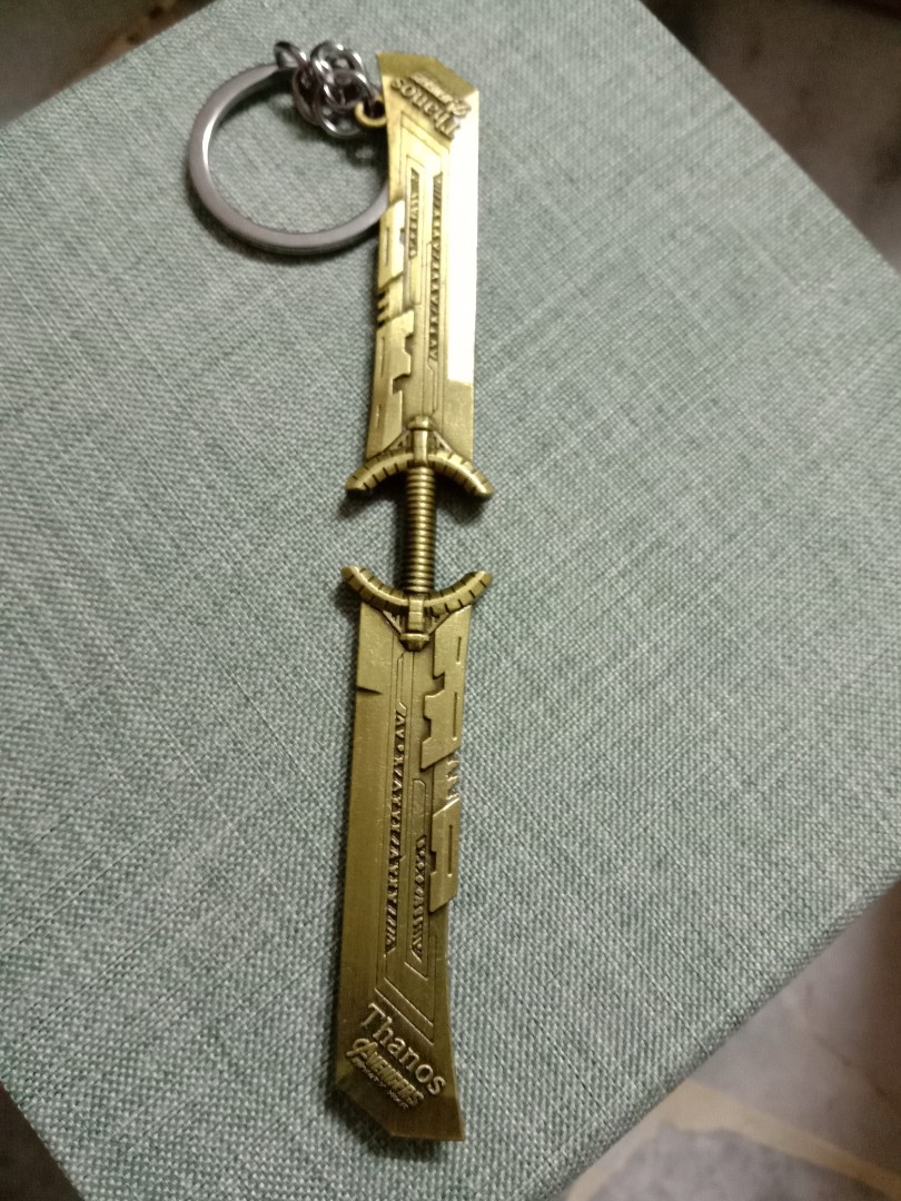Thanos blade 2025 keychain
