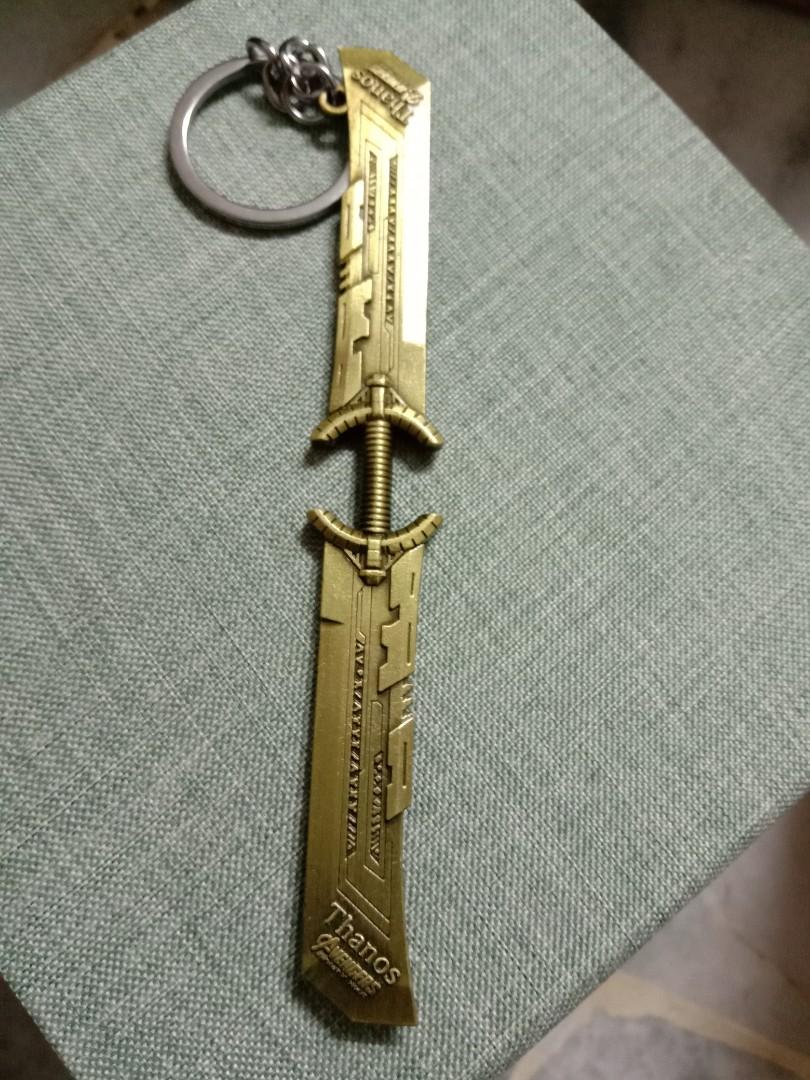 Avengers Endgame Thanos Double Edged Sword Keychain Men S Fashion Accessories Others On Carousell Avengers Endgame Thanos Double Edged Sword Keychain Men S Fashion Accessories Others On Carousell